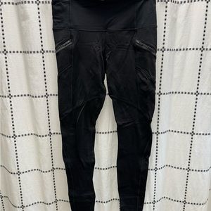 Lululemon thermal legging with pockets